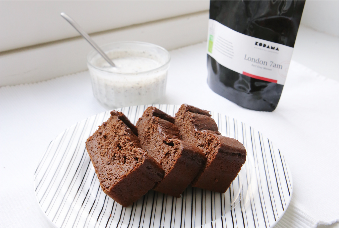 Recette : gâteau au chocolat et au thé maison