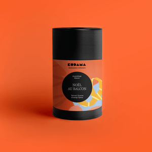 Thé noir Cacao, Écorces d'orange, Épices – Noël au Balcon – Kodama Paris