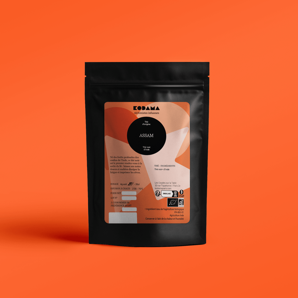Thé noir bio d'Inde – Assam Bio – Kodama Paris