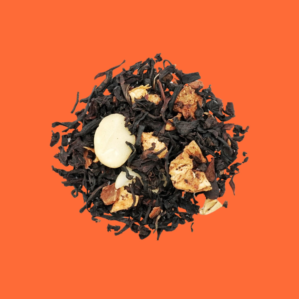 Thé noir Amandes, Noix torréfiées – Double Jeu – Kodama Paris