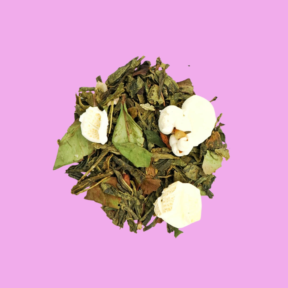 Thé blanc Amandes, Maïs soufflé – La Part des Anges – Kodama Paris