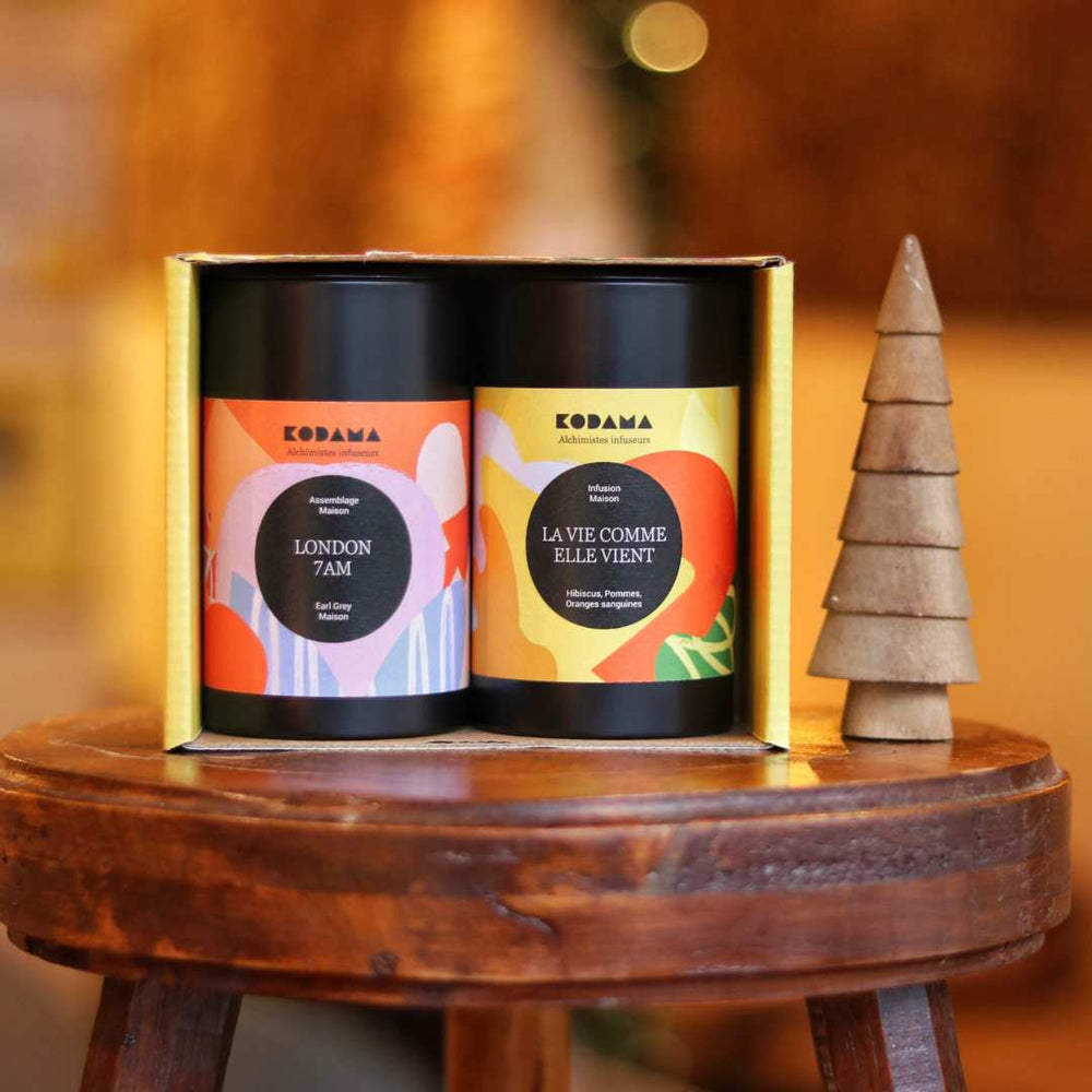 Coffret Duo Iconique – Coffret – London 7am & La Vie comme elle Vient – Kodama Paris - Packshot produits
