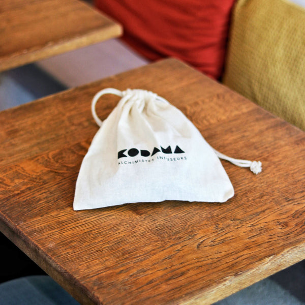 Pochette surprise  –  table avec pochette dessus - interieur - Kodama Paris