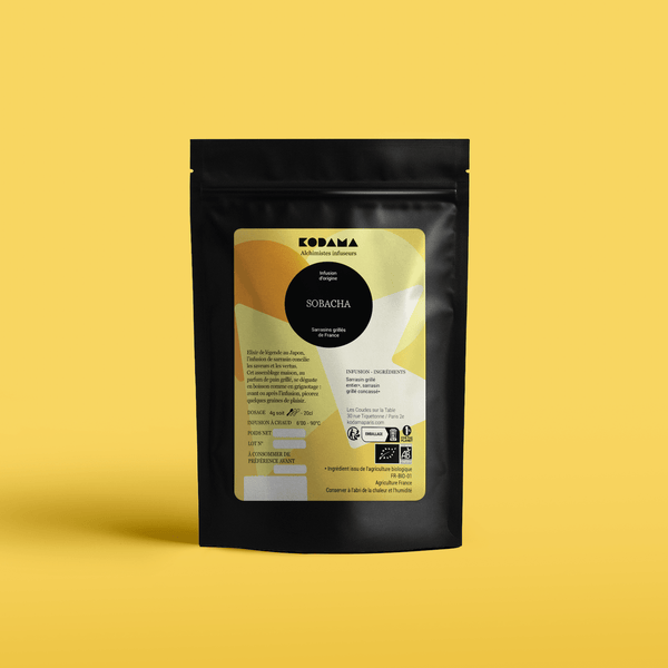Sobacha Bio – Infusion – Sarrasin grillé et concassé – Kodama Paris - Pochette
