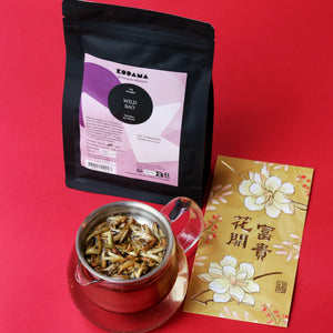 Wild Bao – Thé blanc – Cueillette d'Exception – Kodama Paris - Packshot Pochette vrac