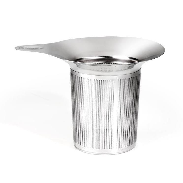 Filtre à thé universel inox – Accessoire à thé – Kodama Paris Vue de haut 3/4